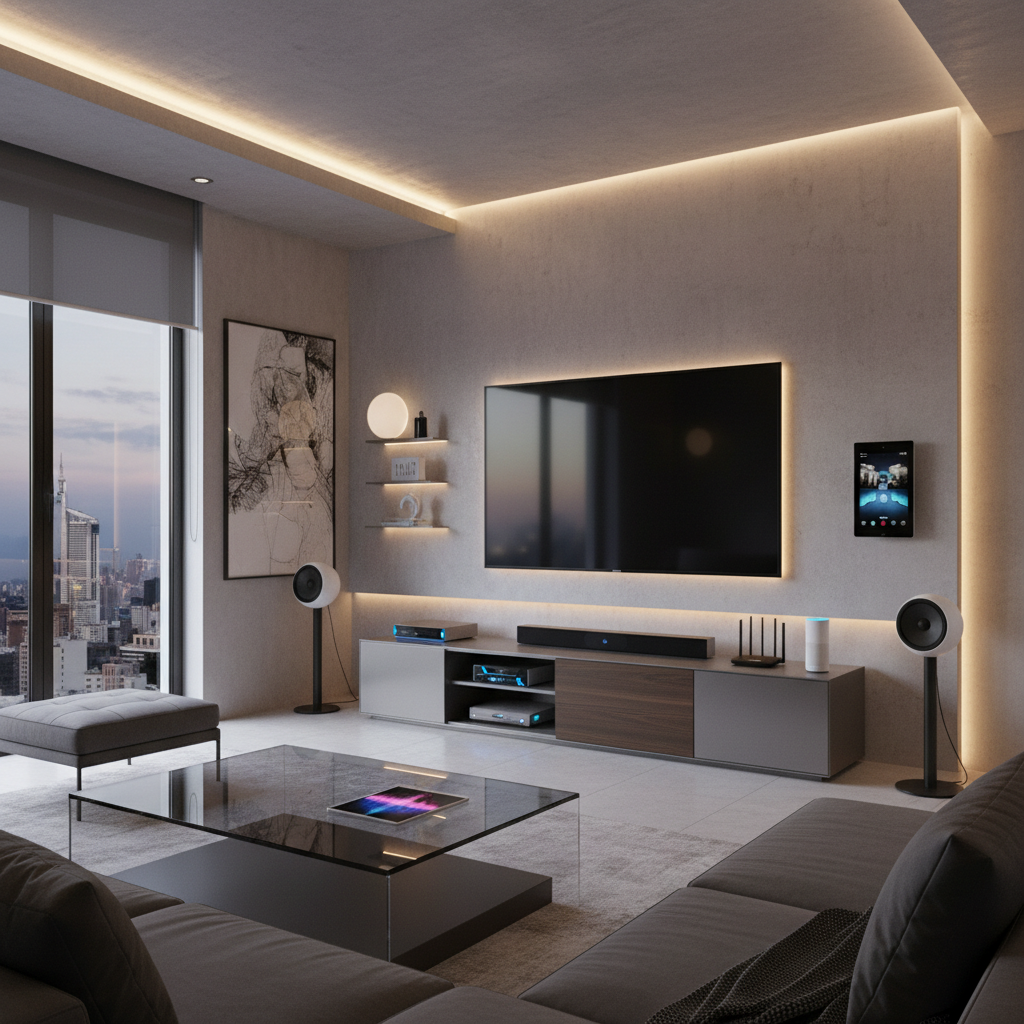 Home electronics setup